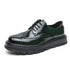 Green Patent Leather Oxford Shoes – Men’s Formal Business Dress Shoes - Evallys.com
