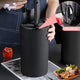 Kitchen Accessories 8.8 inch Kitchen Knife Holder Drainable Chef Knife Stand Plastic Knife Holder Bucket Kitchen Storage Tools