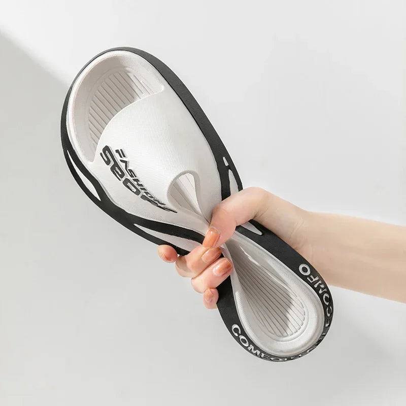 2025 Men’s Summer Slippers – Anti-Slip PVC Sandals for Indoor & Outdoor - Evallys.com