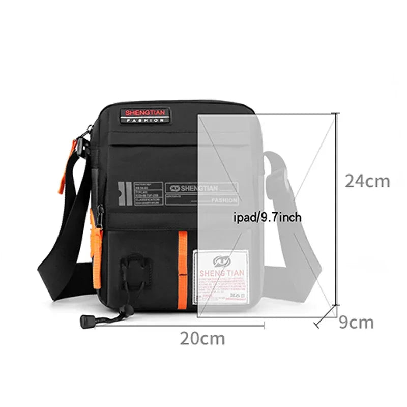 New Fashion Oxford Bags Men's Shoulder Bag Man Waterproof Messenger Crossbody Bags For Men 2023 Business Bags For Men - Evallys.com