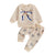 Adorable Toddler Girls Winter Outfits Floral Print Hoodie and Leggings Set Baby Warm 2 Piece Clothing Ensemble - Evallys.com