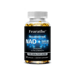 NAD+ Boost with Resveratrol – Anti-Aging & Energy Support 120 Caps