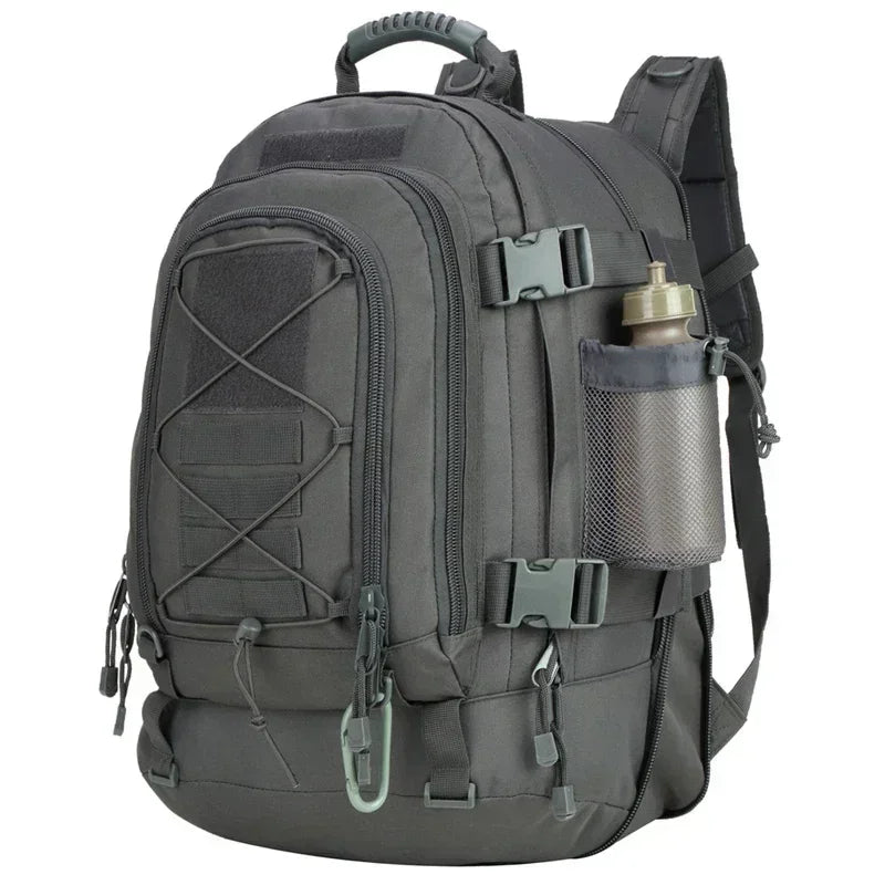 LQARMY 60L Military Tactical Backpack Army Molle Assault Rucksack Outdoor Travel Hiking Rucksacks Camping Hunting mochila hombre - Evallys.com