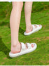 2025 Men’s Thick Sole Slippers – Non-Slip Shower & Indoor Sandals - Evallys.com