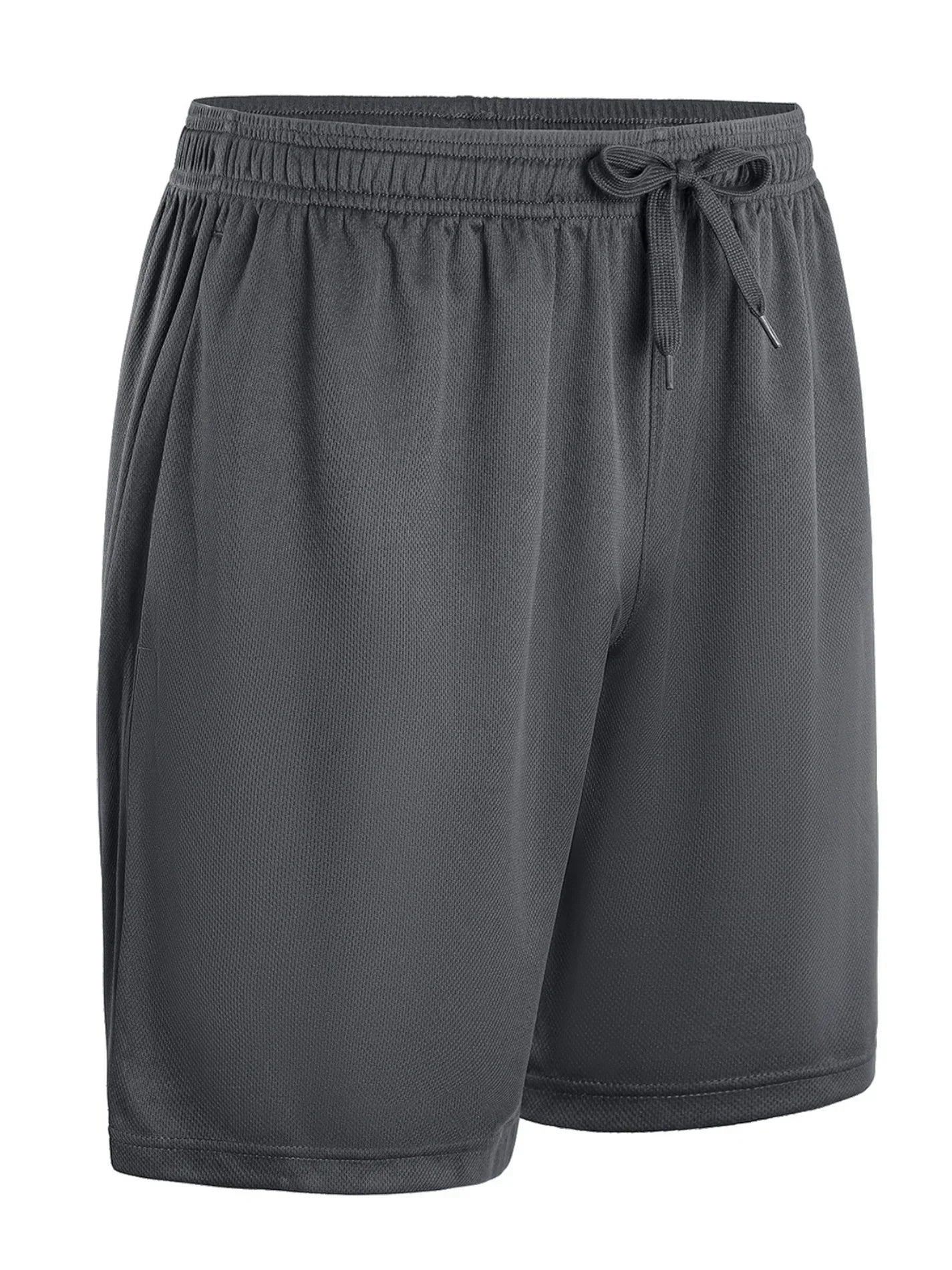 5-piece men's casual shorts with drawstring waistband, breathable fabric, available in multiple colors - ideal choice for summer - Evallys.com