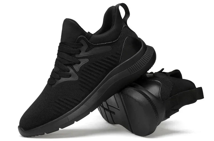 Men’s Elevator Sneakers – Breathable Mesh Height Increasing Shoes (6–10CM) - Evallys.com