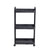 Plastic Rolling Utility Cart with Handle Storage Trolley for Office, Living Room, Kitchen, Movable Storage Organizer with Wheel