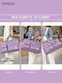 UNIXINU Carry On Travel Bag Large Capacity Weekender Overnight Duffle Bags with Shoe Compartment Sports Fitness Bags for Women - Evallys.com