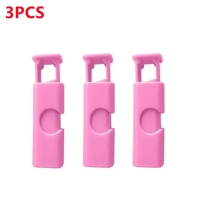 Food Sealing Bag Clip Reusable Fresh Food Storage Tools Plastic Sealer Clamp Snack Bread Seal Bag Home Kitchen Storage Clips