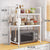 Kitchen Storage Rack Microwave Shelf Condiment Organizer Shelf Multi-Layer Simple Countertop Tidying Shelves Kitchen Accessories