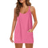 Women’s Sport Mini Dress – Sleeveless Summer Casual Tennis Dress - Evallys.com