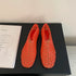 Women’s Jelly Ballet Flats – Lightweight Slip-On Square Toe Beach Shoes - Evallys.com