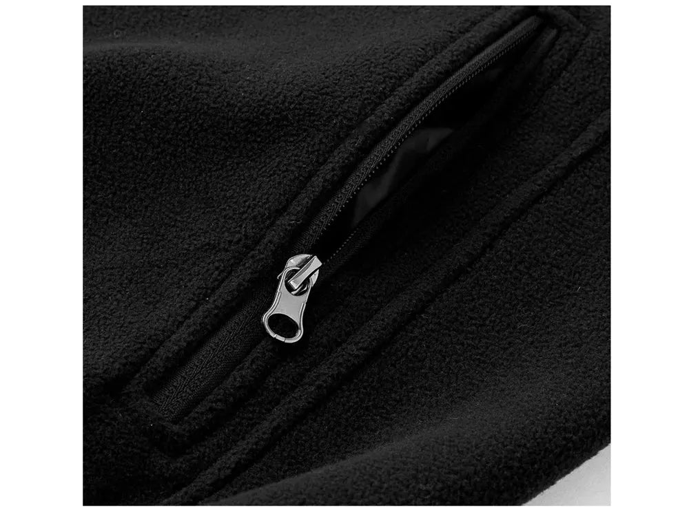 Winter Men Polartec Warm Jackets Casual Man Fleece Lined Windbreaker Coats Men Soft Shell Stand Collar Tactical Hiking Jackets - Evallys.com