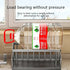 Kitchen Sponge Rack Drain Water Place Dish Soap Organize Rags Multi Functional Large Capacity Countertop and Store Items