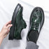 Green Patent Leather Oxford Shoes – Men’s Formal Business Dress Shoes - Evallys.com