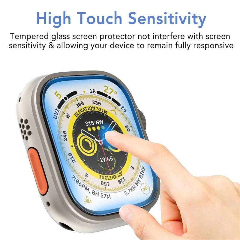 3D Film Screen Protector For Apple Watch ultra 49mm Serie 7/8 41mm 45mm 42/38mm (Not Tempered Glass) iwatch 6 5 4 3 Se 40mm 44mm - Evallys.com