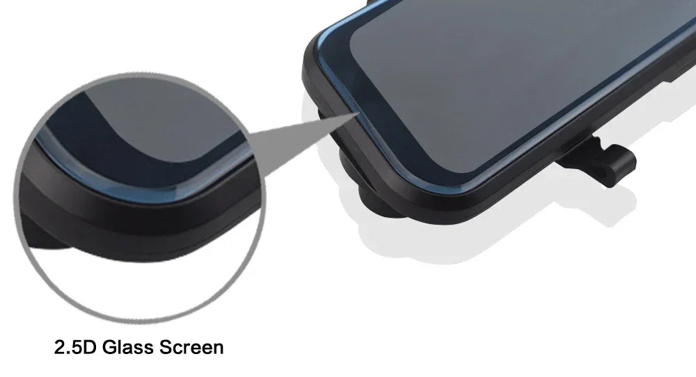 10 Inch Mirror Camera for Car Touch Screen Video Recorder Rearview mirror Dash Cam Front and Rear Camera Mirror DVR Black Box - Evallys.com