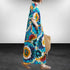 Boho Floral Maxi Dress – Cotton Linen V-Neck Summer Beach Wear - Evallys.com