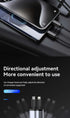 120W 4 in 1 Car Charger Retractable Car Cigarette Lighter Adapter USB Type C Fast Charger Cable For IPhone Xiaomi Huawei Samsung