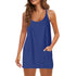 Women’s Sport Mini Dress – Sleeveless Summer Casual Tennis Dress - Evallys.com