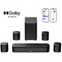 ULTIMEA 7.1ch Sound bar for TV with Dolby Atmos&Smart App Control, Home Theater Sound System Bluetooth Speaker with Subwoofer - Evallys.com