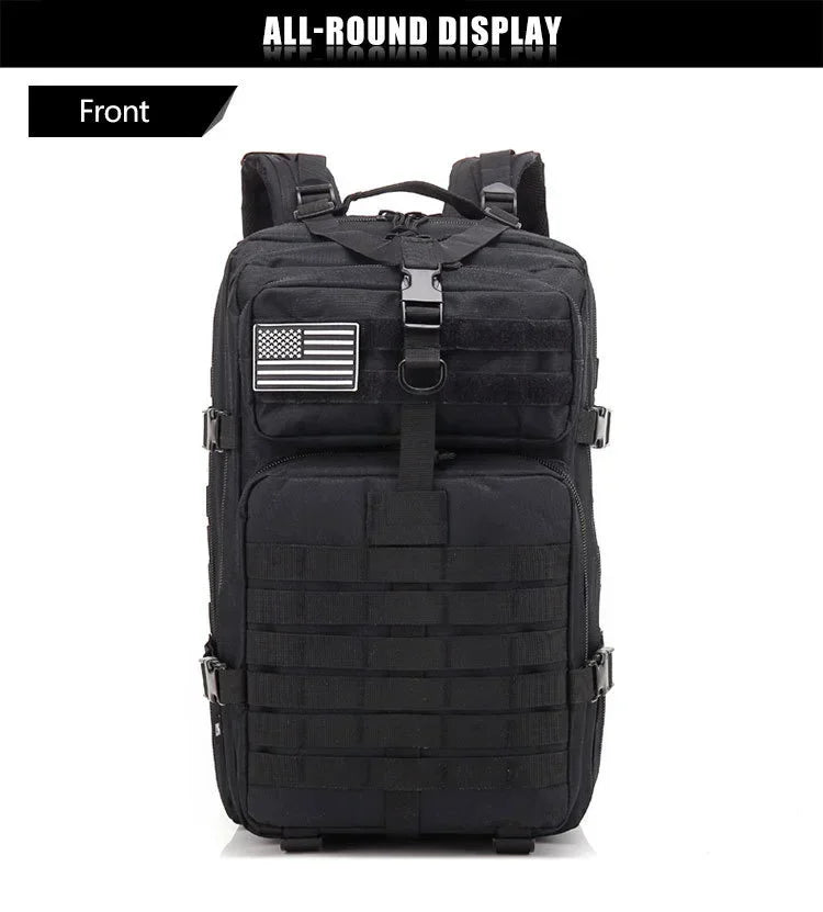 30/50L Tactical Backpack – Outdoor Hiking, Hunting & Survival Gear Bag - Evallys.com