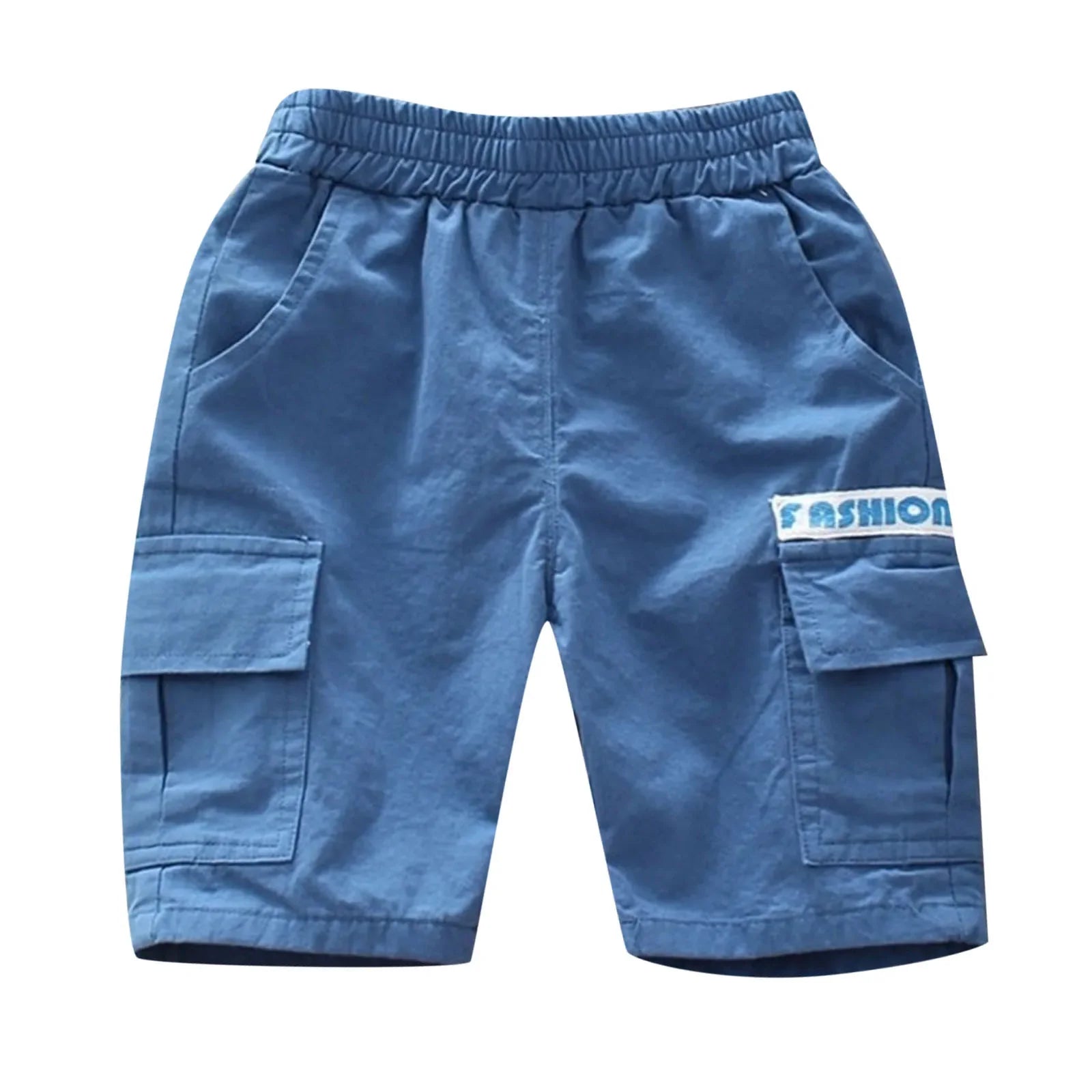 kids toddler baby girls boys print spring summer shorts pocket clothes Boys Girls Thin Breathable Short Pants - Evallys.com