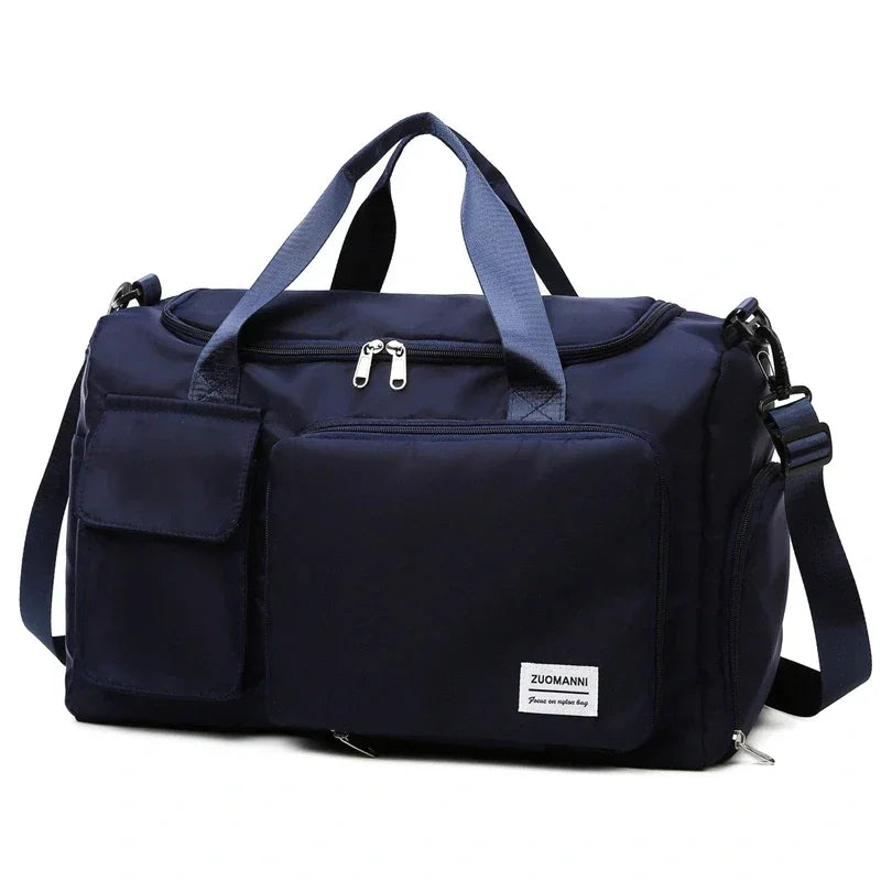 UNIXINU Carry On Travel Bag Large Capacity Weekender Overnight Duffle Bags with Shoe Compartment Sports Fitness Bags for Women - Evallys.com