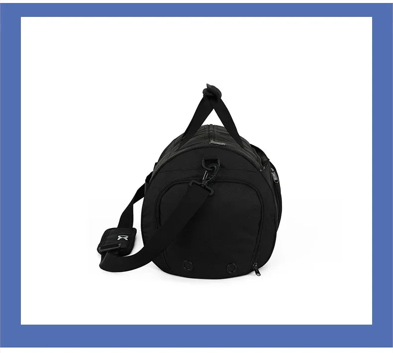 Men’s Travel Duffel Bag – Gym, Fitness, Wet/Dry, Shoe Compartment - Evallys.com