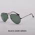 Top Quality Real Glass Lenses Men Women Sunglasses Brand Fashion Pilot Metal Frame Classic Style Outdoor UV400 Sun Glasses - Evallys.com
