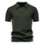 AIOPESON Men's Summer Breathable Polo Shirt Short Sleeve Solid Color Casual Polo Shirts for Men Lightweight Stretch Polo ﻿ - Evallys.com