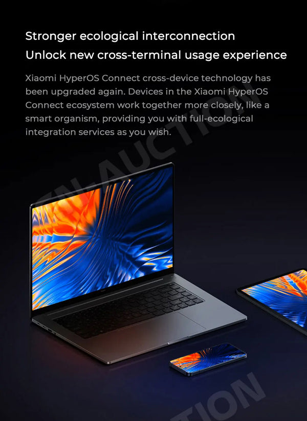 Xiaomi laptop RedmiBook Pro 16 2024 Core Ultra 5-125H/Ultra 7-155H ARC Graphics 32GB DDR5 1TB SSD 16-inch 3.1K 165hz Screen Pc - Evallys.com # #