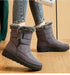 Women's Boots 2024 Trend Winter Shoes For Woman Winter Boots Ankle Low Heels Botas Mujer Waterproof Snow Boots With Fur Shoes - Evallys.com