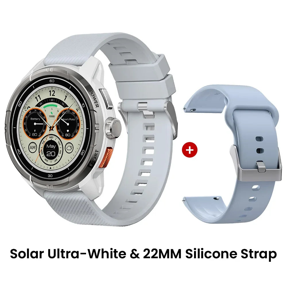 HAYLOU Solar Ultra GPS Smart Watch 1.6” AMOLED Display 60Hz Refresh Rate Bluetooth Calls 5ATM Water Resistance Sports Smartwatch - Evallys.com