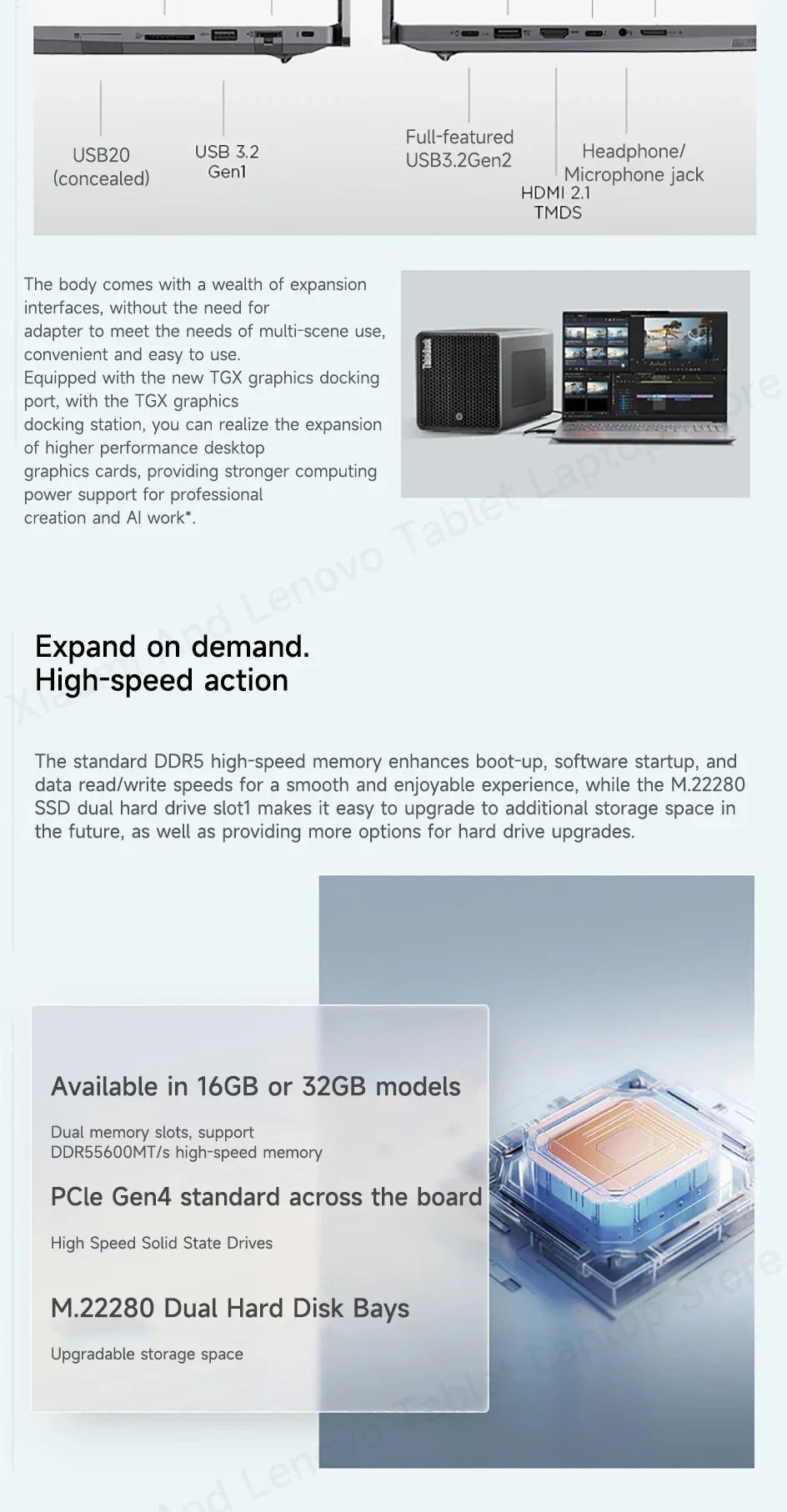 Lenovo Laptop Thinkbook 16+ 2024 AI 16