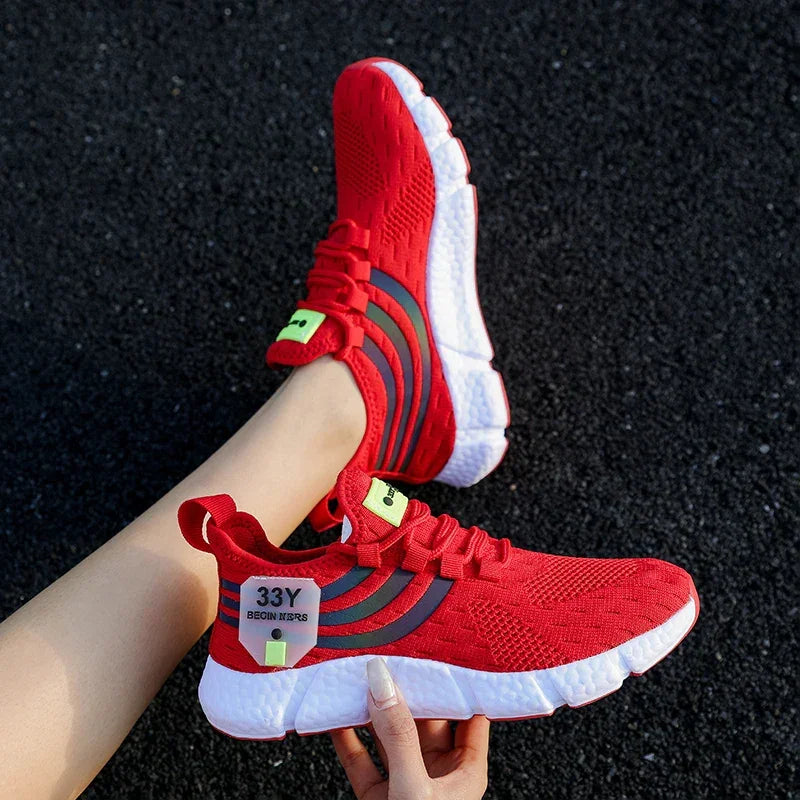 Men’s Lightweight Mesh Sneakers – Breathable Summer Running Shoes - Evallys.com