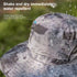 Solar Powered UV Protection Hat – Fan Cooling Wide Brim Cap - Evallys.com