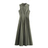 TRAF Sleeveless Bodycon Midi Dress – Elegant Summer Party Dress - Evallys.com