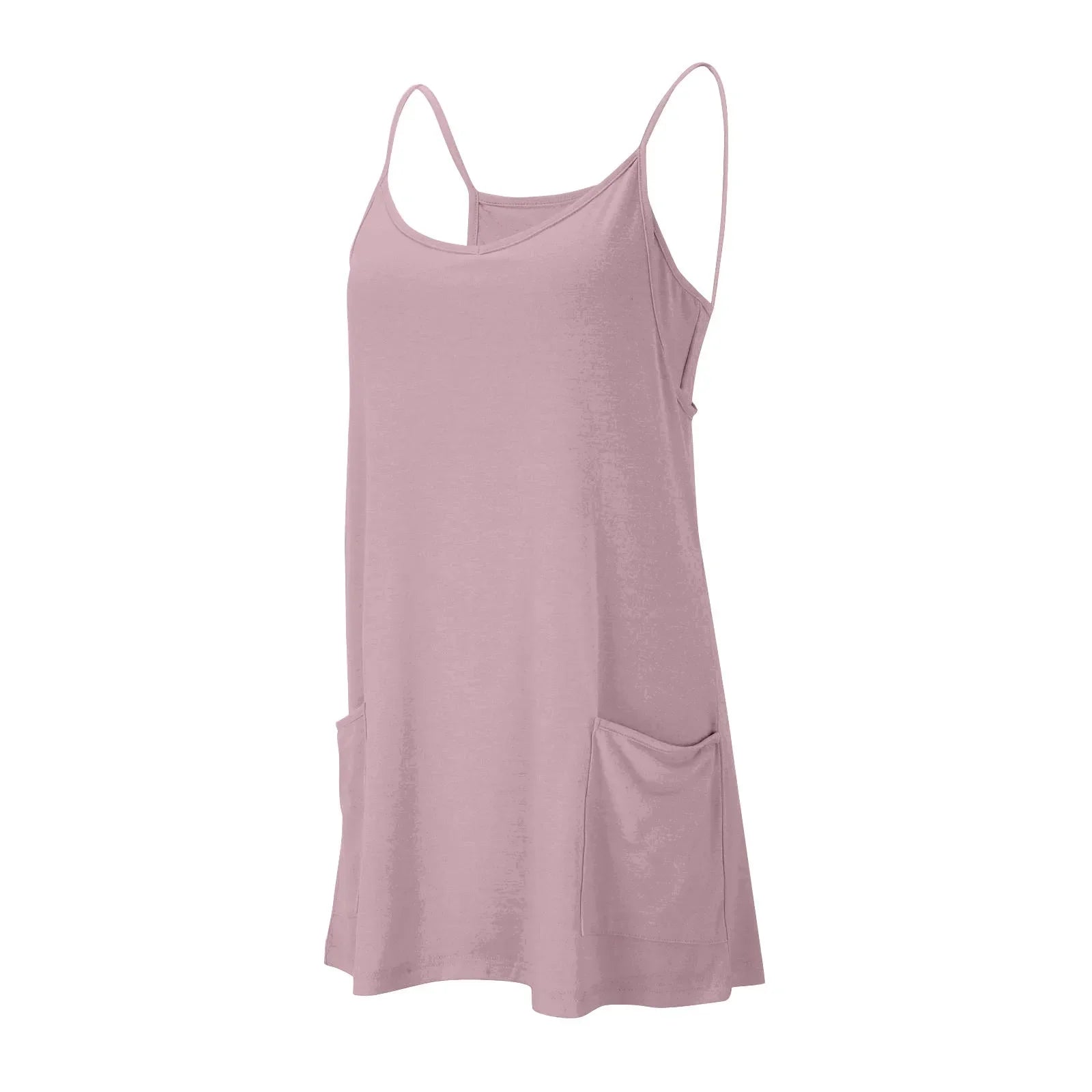 Women’s Sport Mini Dress – Sleeveless Summer Casual Tennis Dress - Evallys.com
