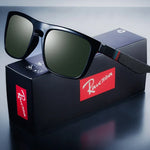 Fashion Square Vintage Polarized Sunglasses Men Women Retro Driving Fishing Sun Glasses UV400 Eyewear - Evallys.com