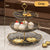 2/3 Tier Fruit Plate Stand Coffee Table Snack Tray Dried Fruit Dessert Plate Bar Counter Display Holder
