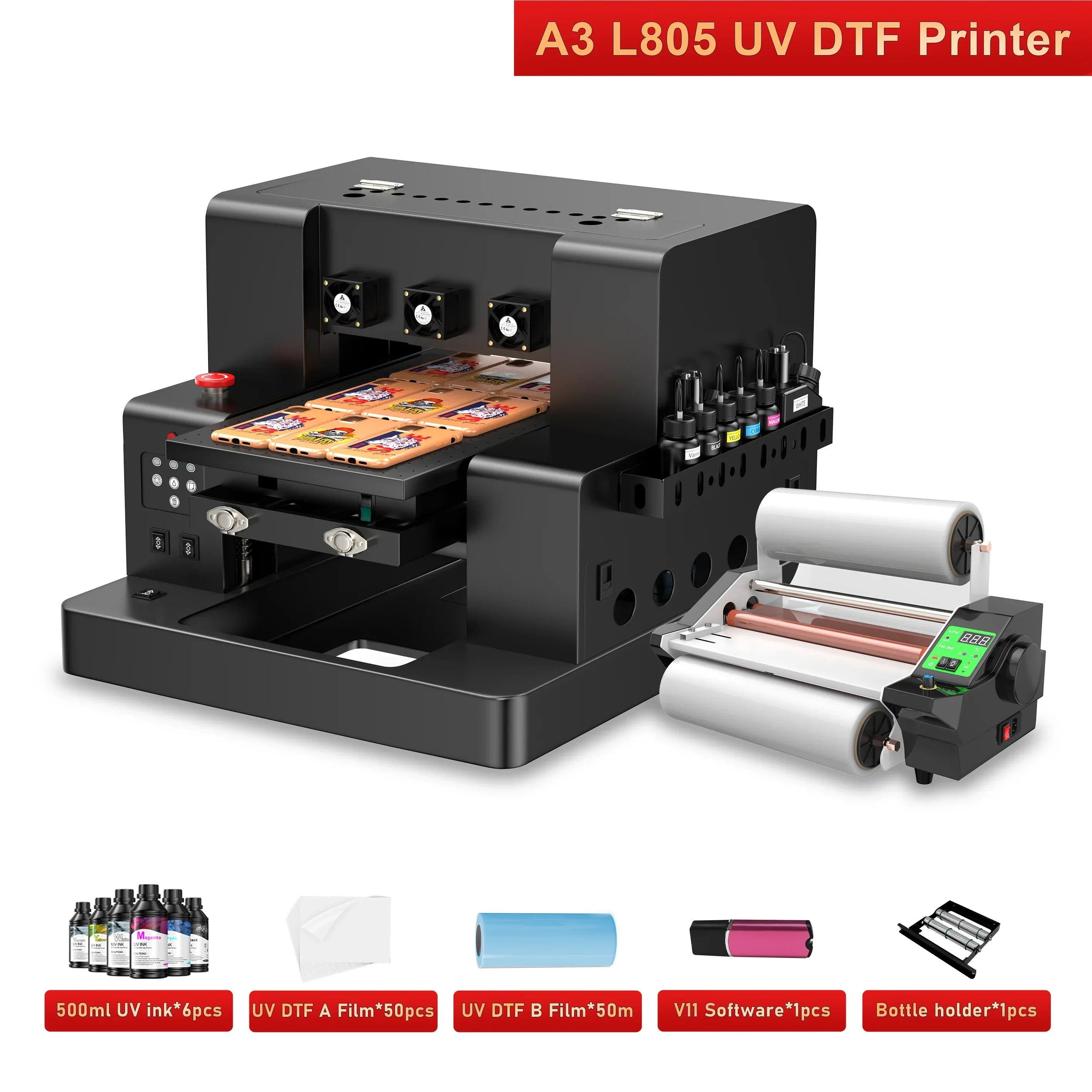 A3 XP600 DTF Printer A4 L805 DTF Printer T shirt Printing Machine Impresora dtf Directly to Film Printer A3 A4 UV DTF Printer - Evallys.com