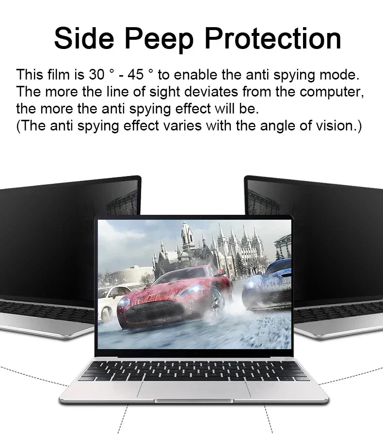 Universal Size Privacy Filter Screen Protector For Laptop 12.5 13 14 15.6 17 inch Notebook Computer Anti-spy Film Anti-peeping - Evallys.com