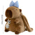 Cute Capybara Plush Backpack Funny Kawaii Doll Fur Bag Cartoon Capybara Shoulder Bag Soft Girl Small Backpack for Girls Children - Evallys.com