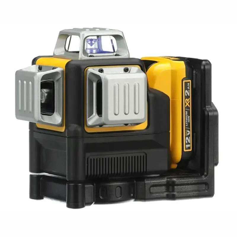 2025 Dewalt DW089LG 3 Sides*360 Degree Vertical 12V Lithium Battery 12 Lines Laser 360 Level Horizontal Green Meter Outdoor - Evallys.com