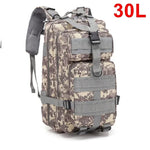 30/50L Tactical Backpack – Outdoor Hiking, Hunting & Survival Gear Bag - Evallys.com