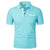 New Men's Short Sleeve Polo Shirts Solid Color Casual T-shirt Summer Trendy Breathable Loose Basic Splice Top Pockets Men Shirts - Evallys.com