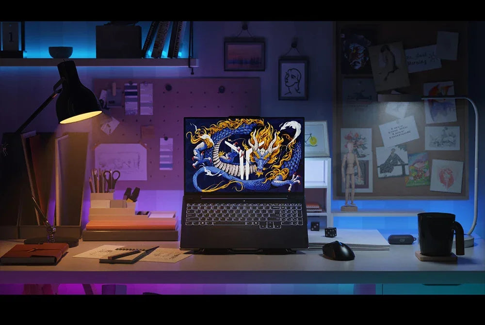 Lenovo Legion Y9000P 2024 E-sports Gaming Laptop Intel Core i9-14900HX RTX 4060/RTX 4090 16 inch 2.5K 240Hz Game Notebook PC - Evallys.com