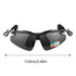 Adjustable Tac Outdoor Polarized Fishing Glasses Hat Visors Sport Clips Hat Clip On Sunglasses For Biking Hiking Golf Eyewear - Evallys.com