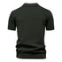 AIOPESON Men's Summer Breathable Polo Shirt Short Sleeve Solid Color Casual Polo Shirts for Men Lightweight Stretch Polo ﻿ - Evallys.com